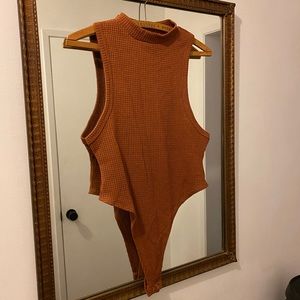 Waffle Knit Bodysuit